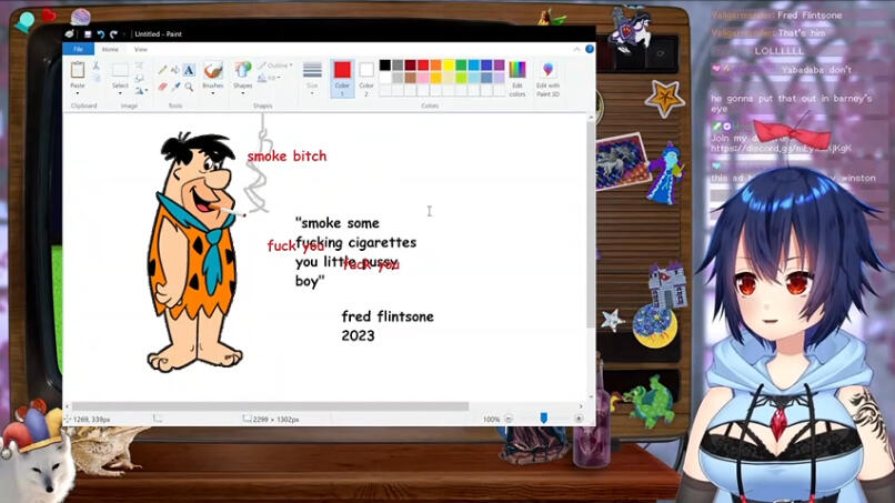 fred flintstone fanart